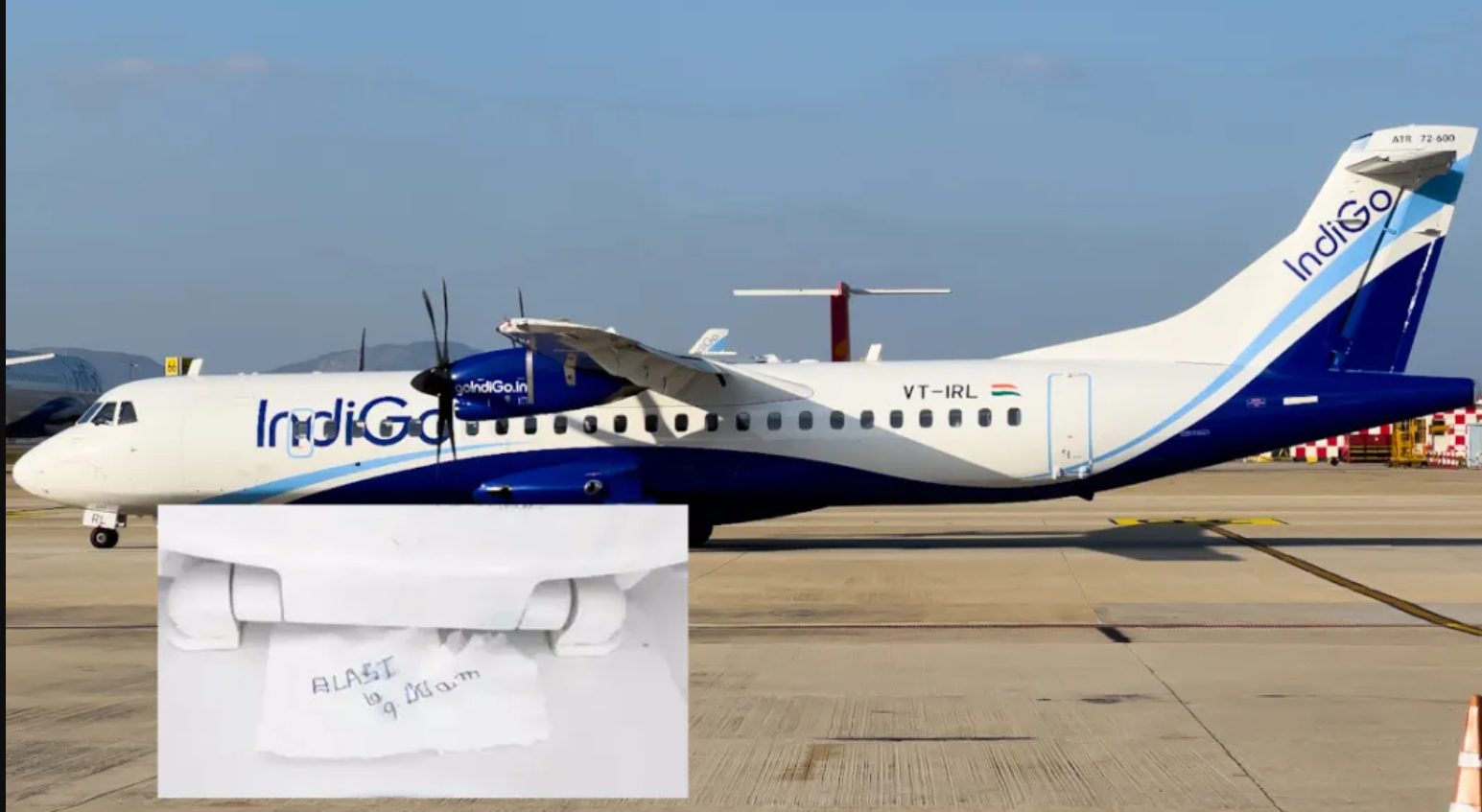 بم کی دھمکی ملنے کے بعد بھارتی ایئر لائن کا رخ موڑ دیا گیا