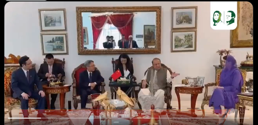 چینی سفیر کی نواز شریف،مریم سے ملاقات،وزیراعلیٰ پنجاب کو دورہ چین کی دعوت