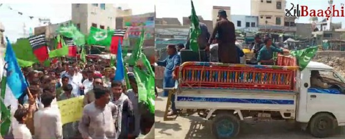 میہڑ: دریائے سندھ کے پانی کے مسئلے پر شدید احتجاج