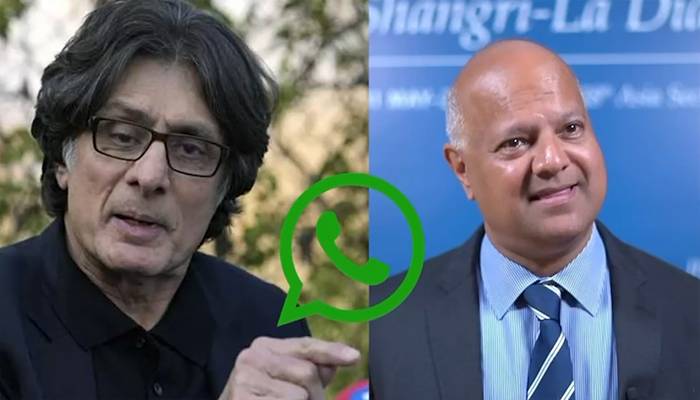 رؤف حسن کا ایک اور پاکستان مخالف بھارتی تجزیہ کار  کے ساتھ رابطوں کا انکشاف