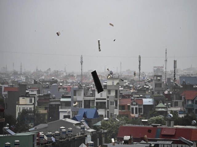 ایشیا کا طاقتور طوفان  ’یاگی‘  ویت نام سے ٹکرا گیا