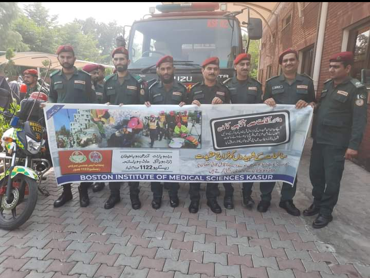 8 اکتوبر زلزلہ کی یاد میں ریکسیو 1122 کی آگاہی مہم