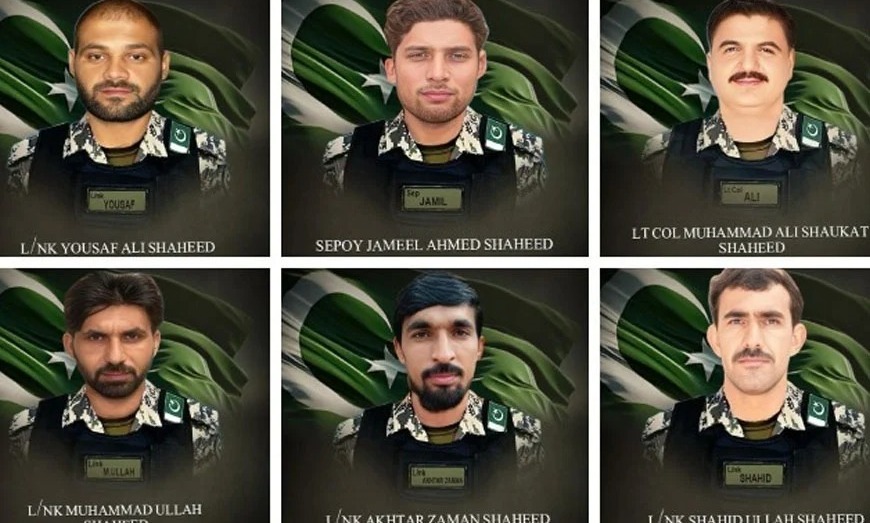 شمالی وزیرستان: خوارج سے فائرنگ کے تبادلے میں لیفٹیننٹ کرنل سمیت 6 جوان شہید،6 خوارج  ہلاک