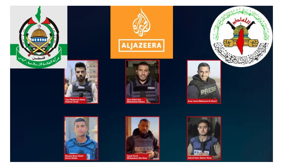 Israel Defence Forces reveal that six Al Jazeera journalists are terrorists with Hamas and Palestine Islamic Jihad, claim recovered documents prove it