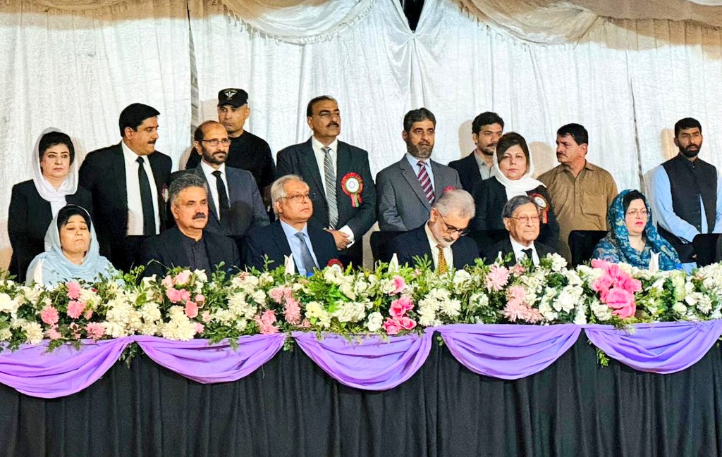 چیف جسٹس پاکستان قاضی فائز عیسیٰ کے اعزاز میں عشائیہ