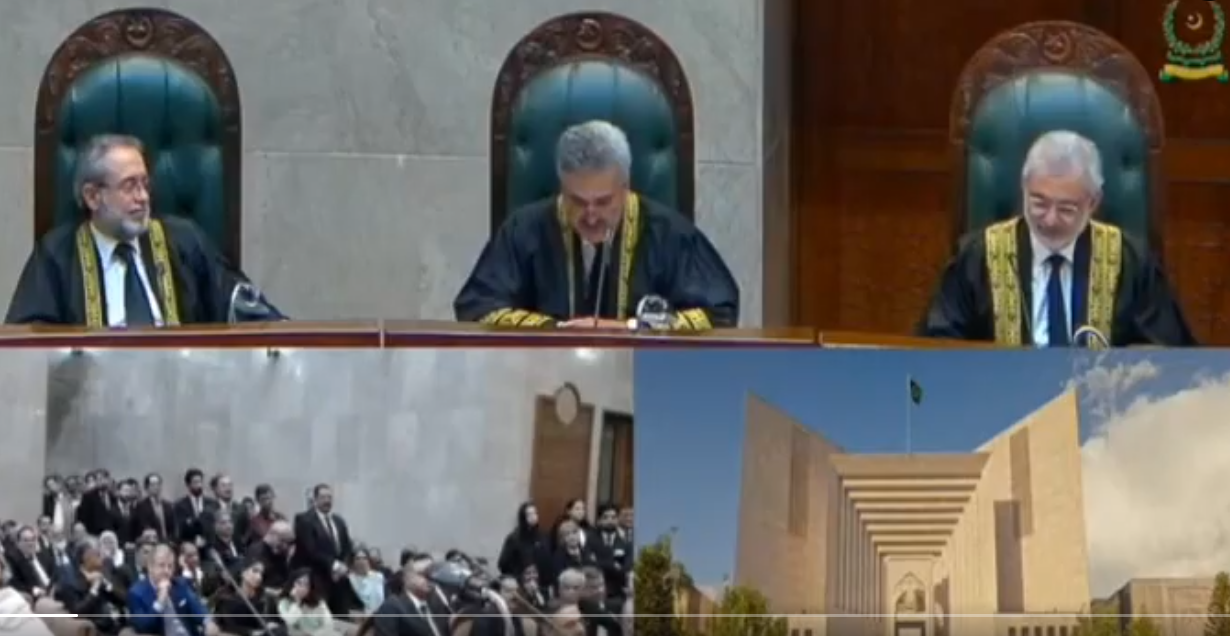 قاضی فائز عیسیٰ کے اعزاز میں فل کورٹ ریفرنس،کئی ججز شریک نہ ہوئے