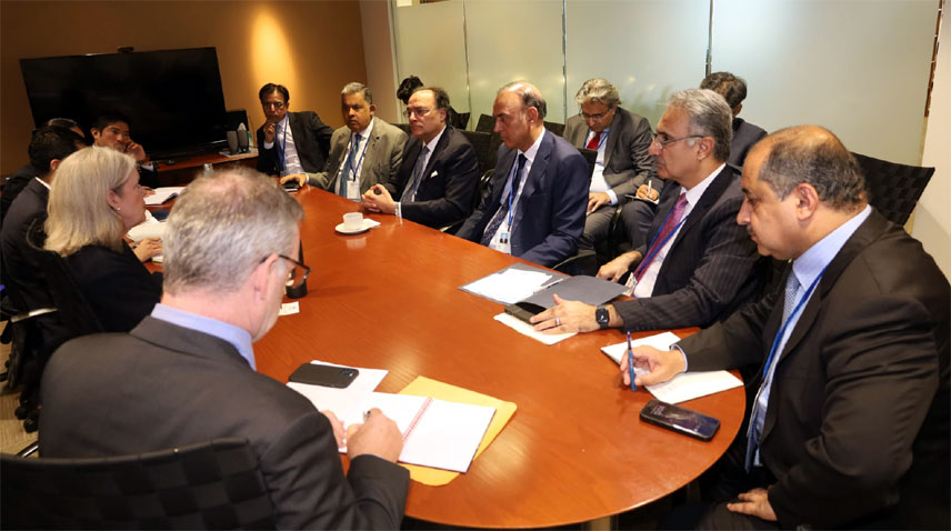 وزیر خزانہ کی امریکی اداروں کو پاکستان میں سرمایہ کاری کی دعوت