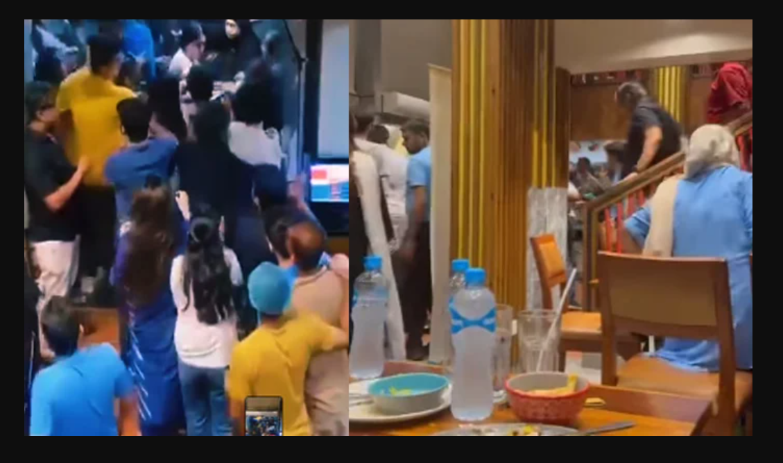 کراچی،کرسی اٹھانے پر ریسٹورینٹ میں خواتین لڑ پڑیں، ویڈیو وائرل
