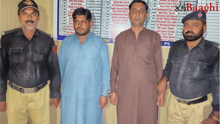 کشمور پولیس ان ایکشن،خادم بھیو اور نواب جاگیرانی گینگ کے دو سہولت کار گرفتار