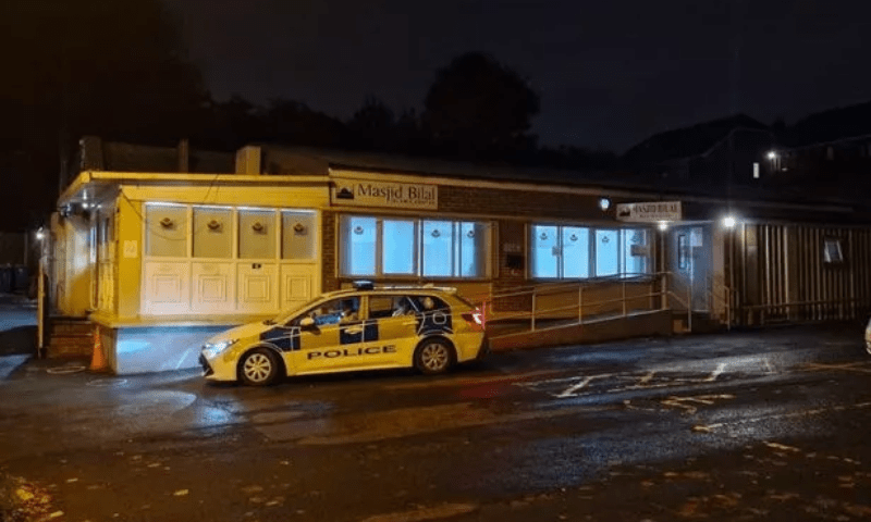مانچسٹر میں مسجدکو مشکوک خط موصول