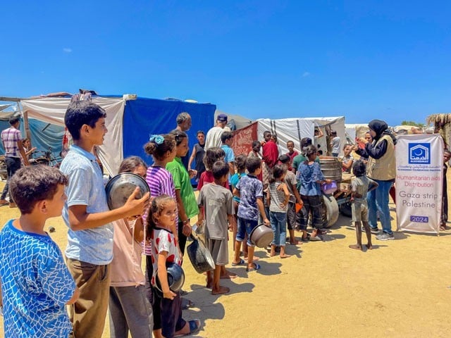 پاکستان کا فلسطین اور لبنان کے لیے سامان بھیجنے کا فیصلہ