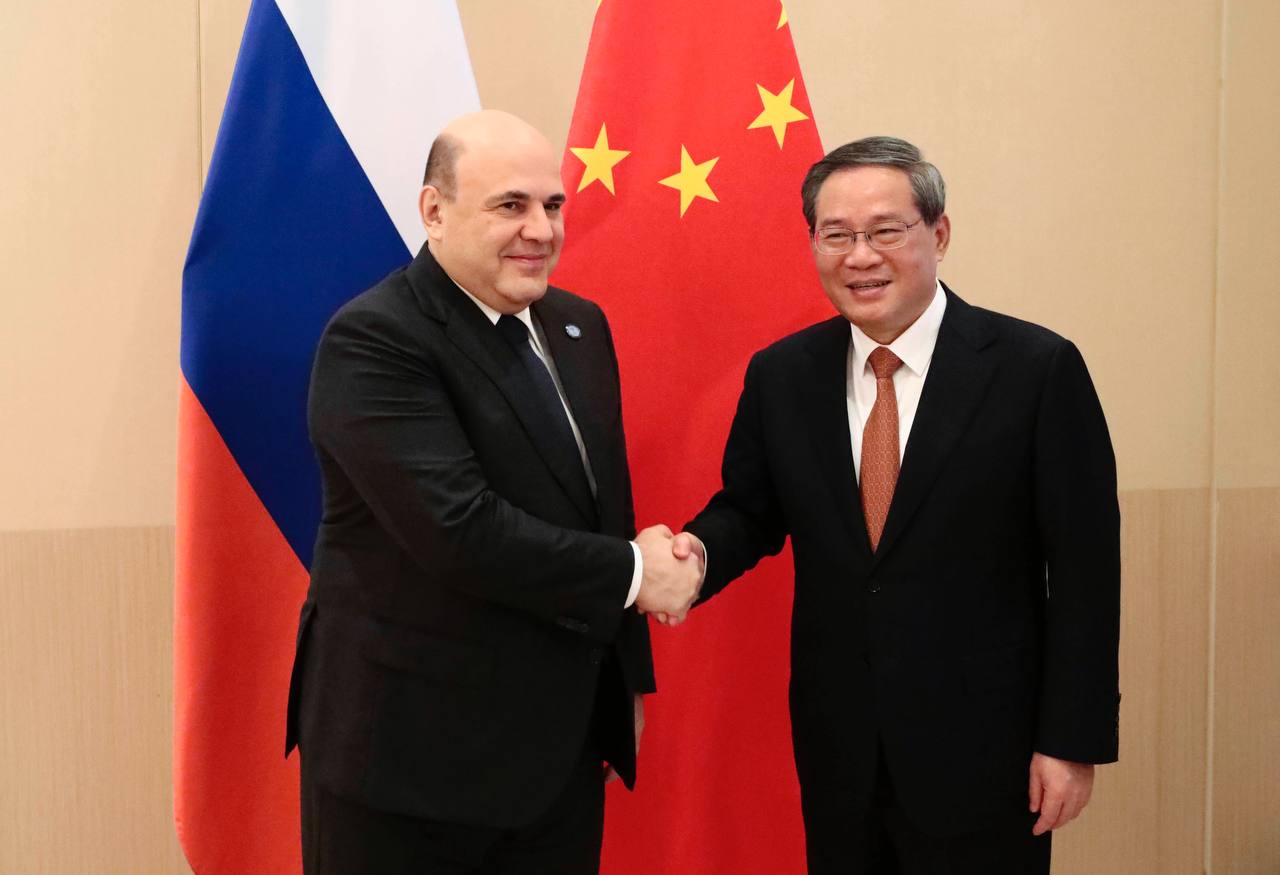 Prime Minister Mikhail Mishustin held a bilateral meeting with Li Qiang