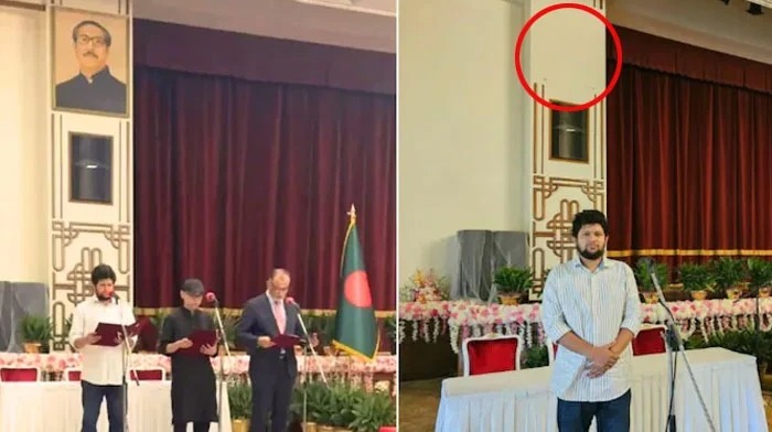 بنگلادیش کے صدارتی آفس سے شیخ مجیب الرحمان کی تصویر ہٹادی گئی