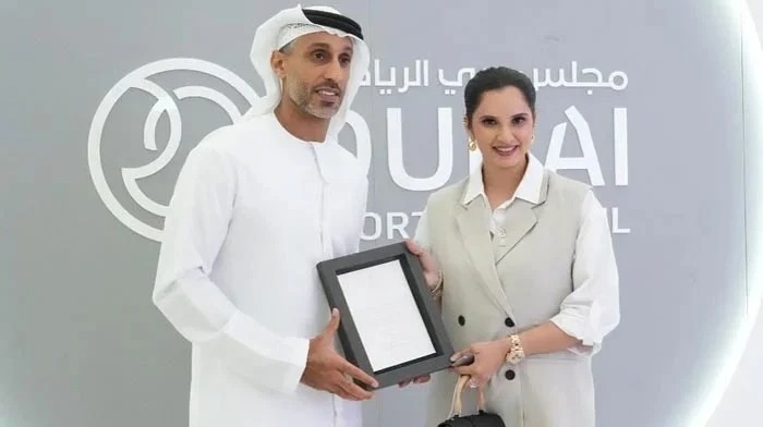 ثانیہ مرزا کو  دبئی نے اپنا اسپورٹس ایمبیسڈر مقرر کر دیا