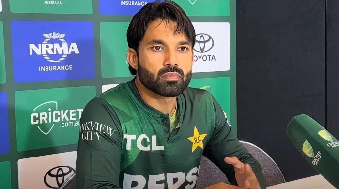 اللہ کی طرف سے مدد ہوتی ہے تو ریکارڈ بنتے ہے، محمد رضوان کی پریس کانفرنس