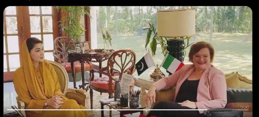 اٹلی کی سفیرماریلنا ارمیلن لاہوریوں کی زندہ دلی اور میزبانی کی معترف