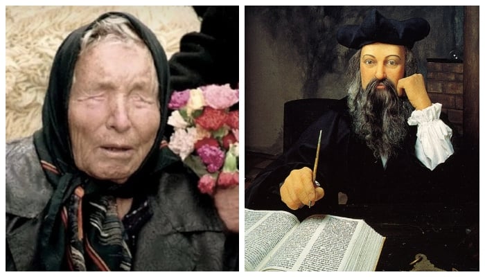 بابا وانگا اور فرانسیسی نجومی نوسٹرا ڈیمس کی سال 2025 کیلئے خطرناک پیشگوئیاں