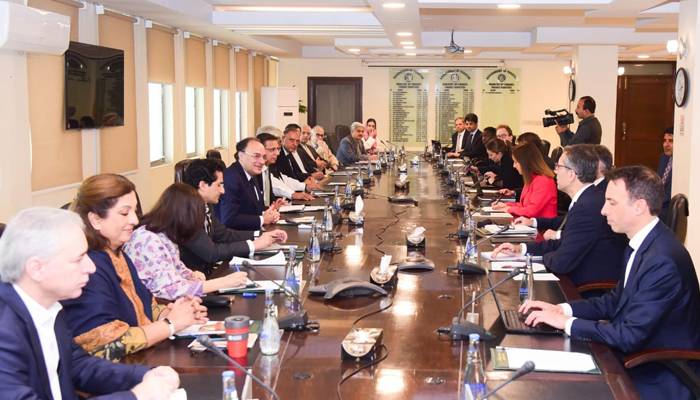 آئی ایم ایف وفد کی وزیر خزانہ سے ملاقات