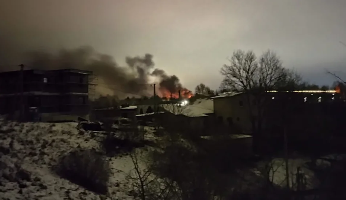 cargo plane crashes near Vilnius airport