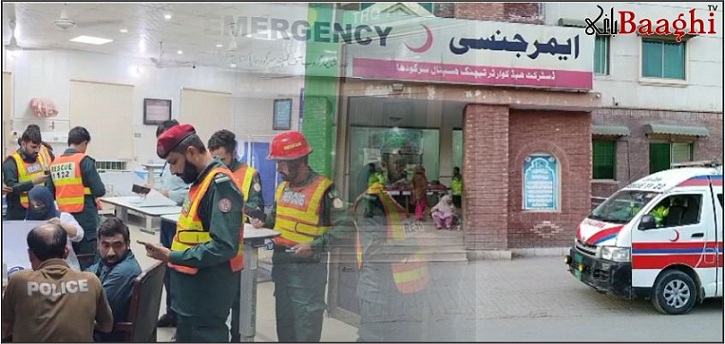 سرگودھا:  کچہری کے باہر فائرنگ اور خنجر سے حملہ، ایک جاں بحق،2خواتین سمیت 4 زخمی