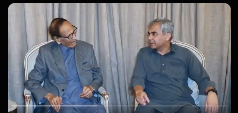وزیر داخلہ محسن نقوی چودھری شجاعت سے ملنے پہنچ گئے
