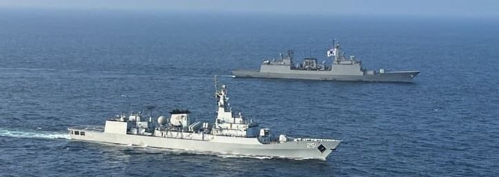 پاک بحریہ کی کورین نیوی کے ساتھ دوطرفہ مشق