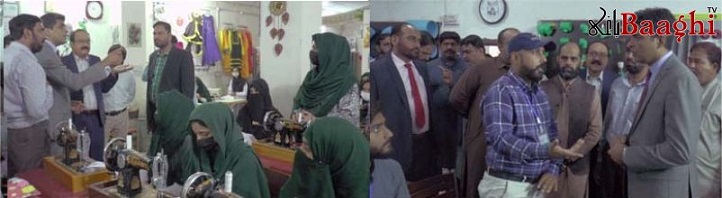 گوجرانوالہ: راشد اقبال کا ووکیشنل ٹریننگ انسٹی ٹیوٹ کا دورہ، ہنر سیکھنے کی اہمیت پر زور