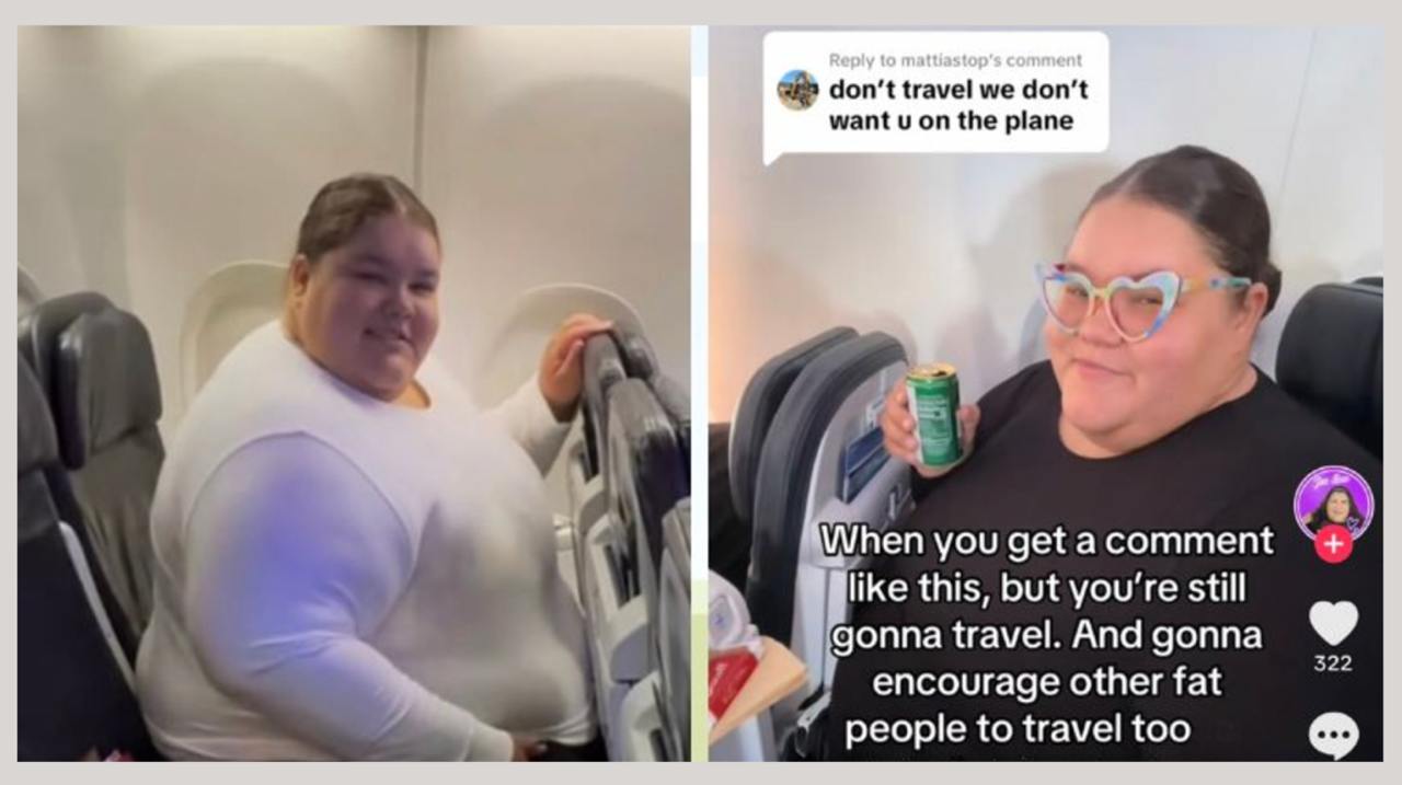 Obese travel blogger furious after airline makes her purchase multiple seats despite her previous complaints