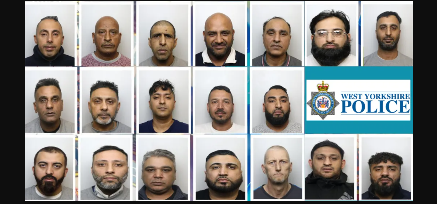 برطانیہ،جنسی زیادتی کے 20 مجرمان کو 219 برس قید کی سزا