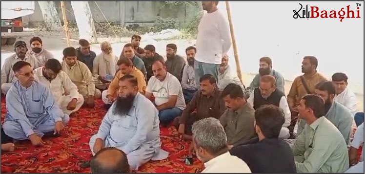 سیالکوٹ: واپڈا نجکاری اور ملازمین کے حقوق کے لیے تیسرے روز بھی احتجاج جاری