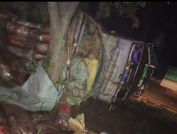 تیز رفتاری باعث خوفناک حادثہ،1 شحض جانبحق ،5 زخمی