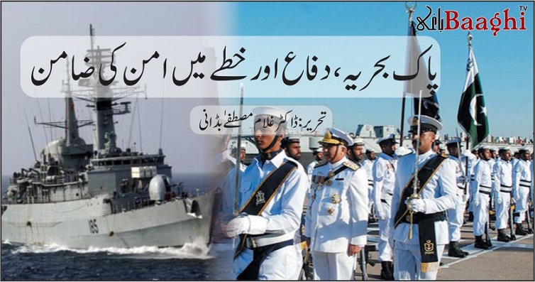پاک بحریہ، دفاع اور خطے میں امن کی ضامن