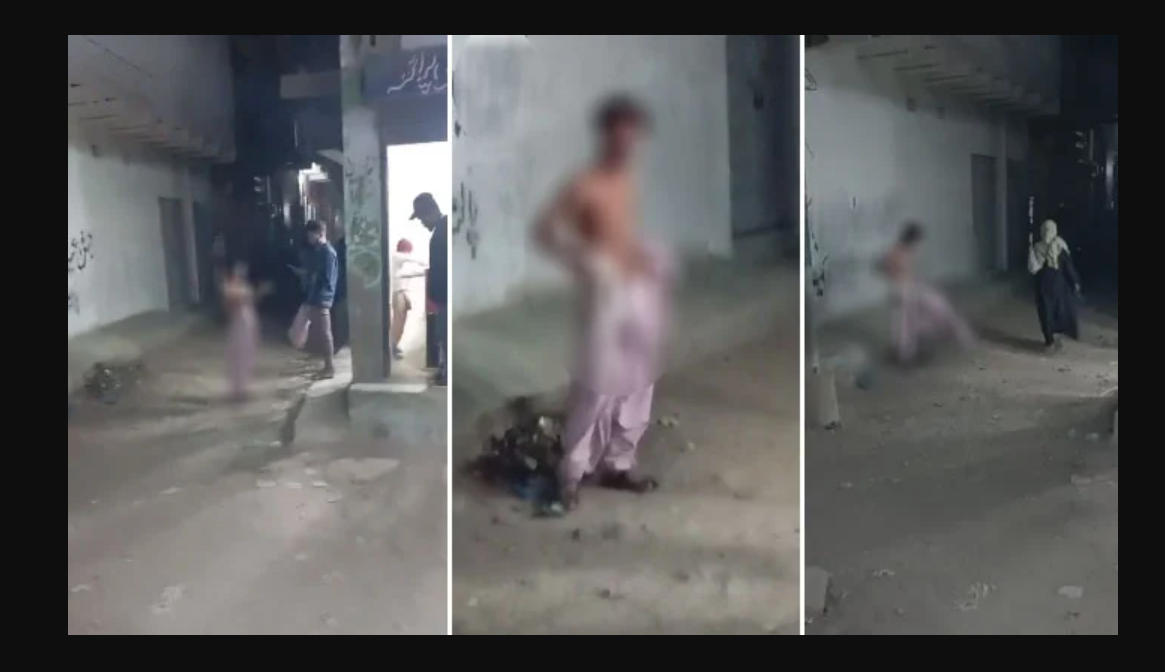 کراچی،نوجوان راہ چلتی خاتون کے سامنے برہنہ ہو گیا، ویڈیو وائرل