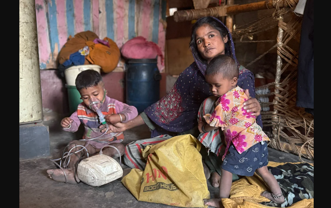 دہلی میں فضائی آلودگی،بچے بیمار،شہری دہلی چھوڑنے لگے