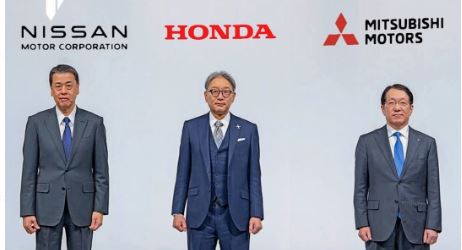ہونڈا، نسان اور متسوبشی  نے ملکر کام کرنے کا اعلان کر دیا