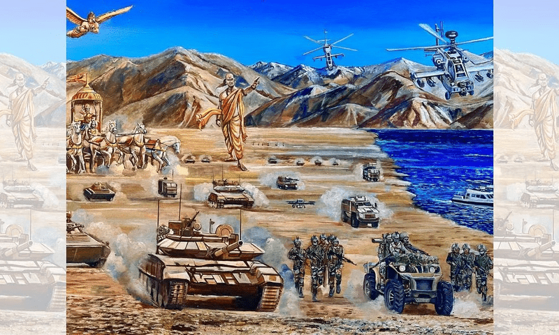 بھارتی فوج نے1971 جنگ کی تصویر  آرمی چیف ہاؤس سے اتار دی،سابق بھارتی فوجی افسران  نالاں