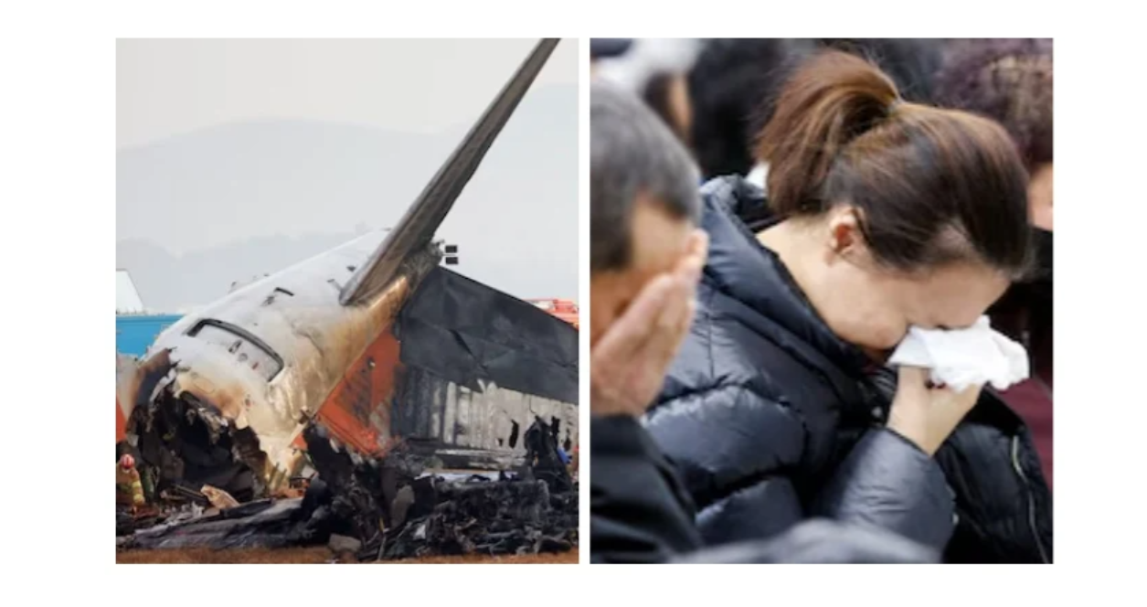 جنوبی کوریا،طیارہ حادثے میں شکار مسافر کی آخری گفتگو