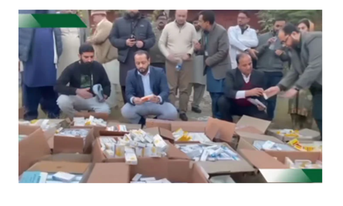 سرکاری اسپتالوں سے چوری کی گئی لاکھوں روپے مالیت کی ادویات برآمد