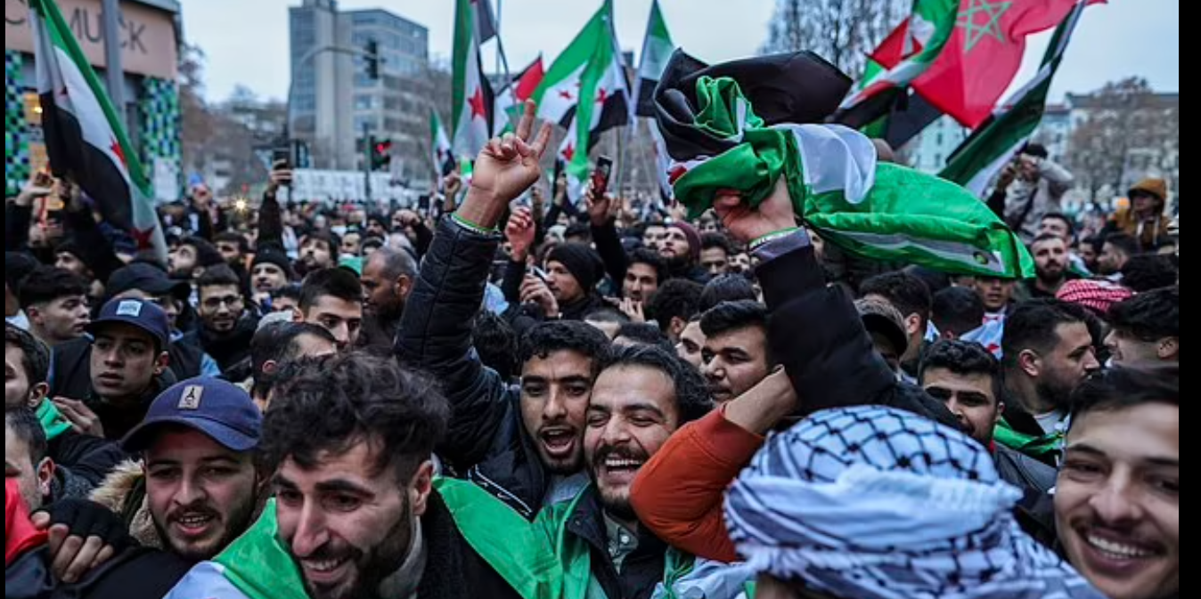 آزاد شام کا جشن مہنگاپڑ گیا،جرمنی سے شامی پناہ گزینوں کو نکالنے کا مطالبہ