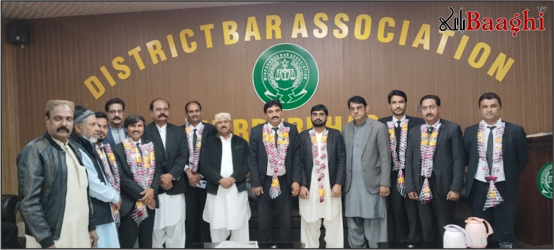 میرپورخاص: تحریک انصاف کے وفدکی ڈسٹرکٹ بار ایسوسی ایشن کے نومنتخب عہدیداران کو مبارکباد