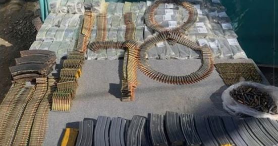 افغانستان سے بڑے پیمانے پر  اسلحہ اسمگل کرنے کی کوشش ناکام