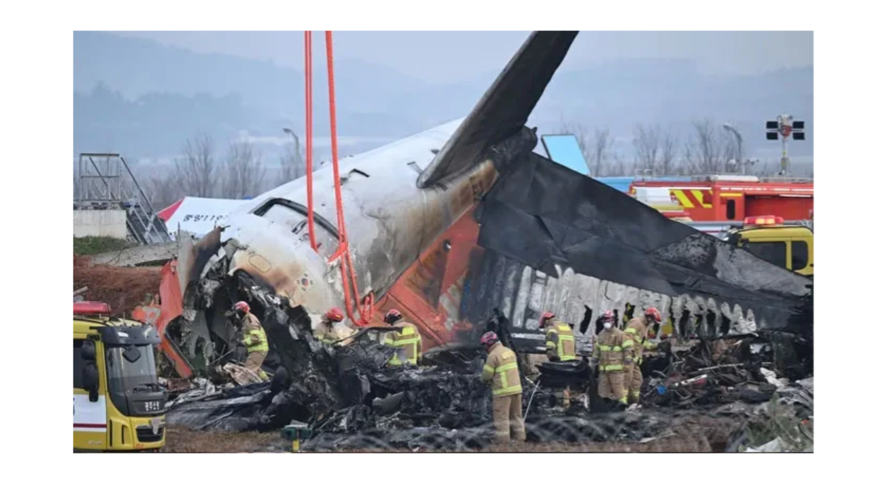 جنوبی کوریا کے تباہ طیارے کا بلیک باکس تحقیقات کیلئے امریکہ بھجوایا جائے گا