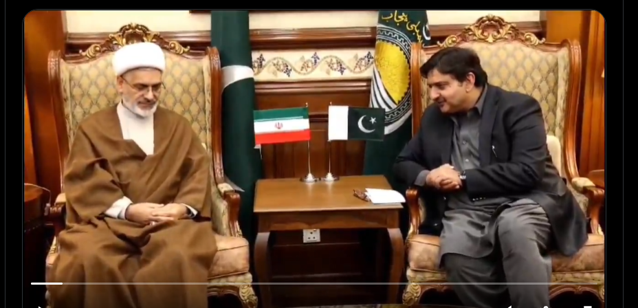 سپیکرپنجاب اسمبلی سے ایرانی اراکین پارلیمنٹ کے وفد کی ملاقات