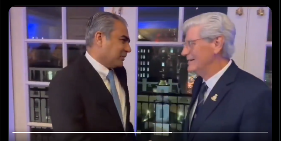 محسن نقوی کی واشنگٹن میں خصوصی عشائیہ میں شرکت