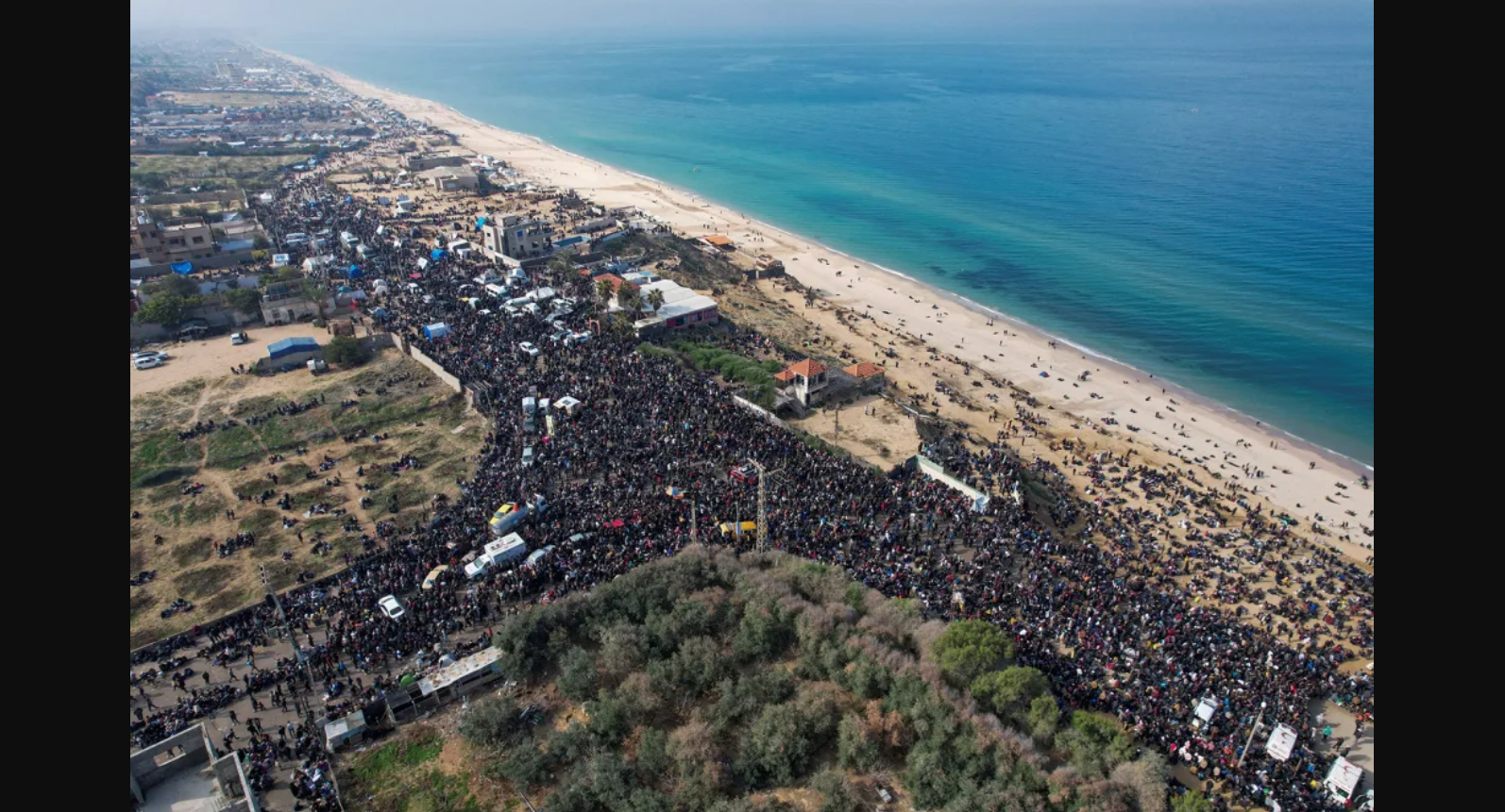 اسرائیلی فوج پیچھے ہٹ گئی،لاکھوں فلسطینی شمالی علاقوں میں گھروں کو روانہ