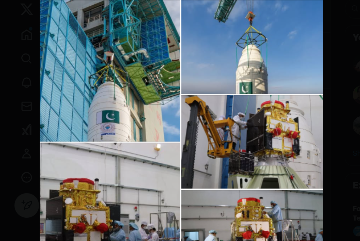 Pakistan's first electro-optical satellite launched