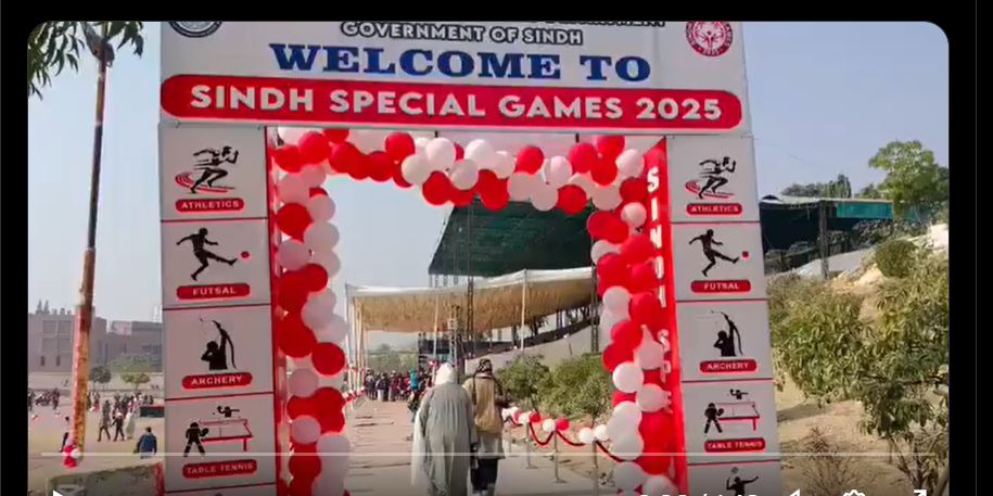 کراچی میں خصوصی بچوں کے لیے تین روزہ سندھ اسپیشل گیمز کا آغاز