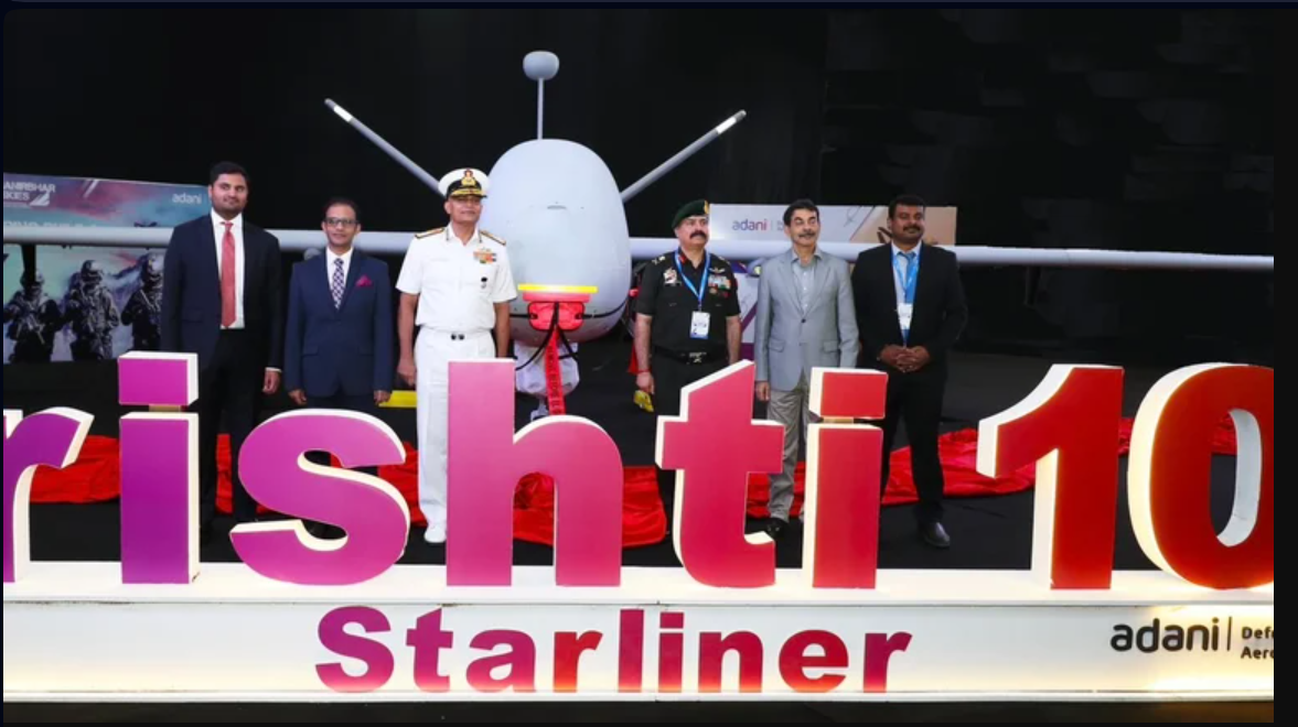 بھارتی  بحریہ کا اسرائیلی تعاون سے تیار’درشٹی 10 ‘ ڈرون ٹیسٹنگ کے دوران حادثے کا شکار