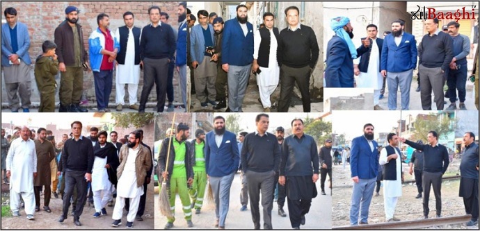حافظ آباد: ڈپٹی کمشنر کا شہر کے مختلف علاقوں کا دورہ، صفائی کے ناقص انتظامات پر برہمی
