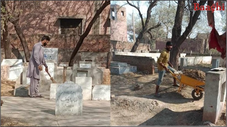 اوکاڑہ: ڈپٹی کمشنر کا احسن اقدام، قبرستانوں میں صفائی مہم جاری